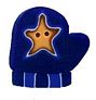 Small Blue Mitten with Star